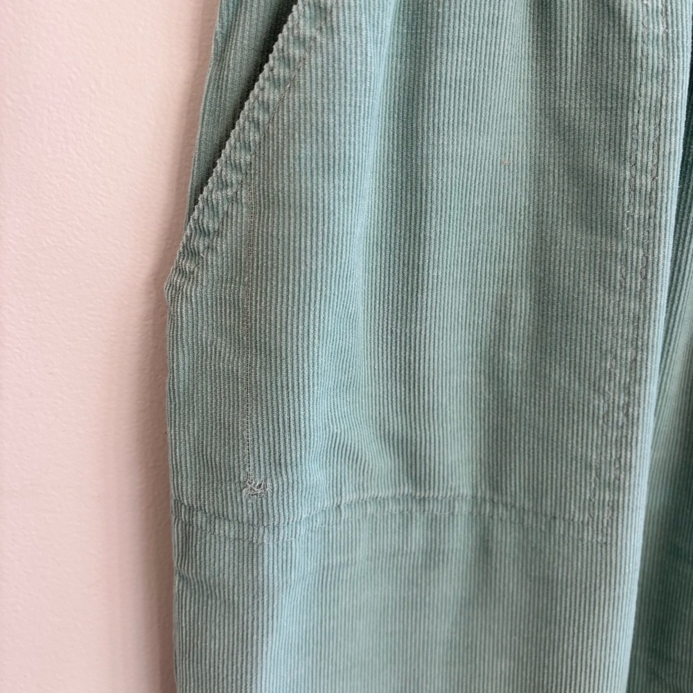 Alfred Dunner Vintage Seafoam Green Women's Corduroy Pants Made in USA Size 8 - Picture 5 of 10